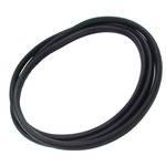 Rear Window Weatherstrip with Trim Groove