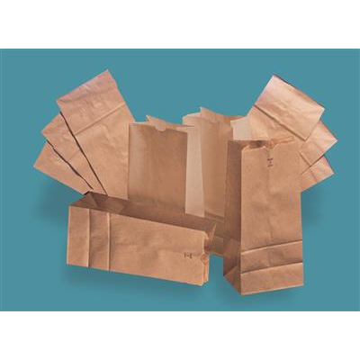 Kraft #16 Size, 7-3/4" x 4-13/16" x 16" Brown Paper Bag