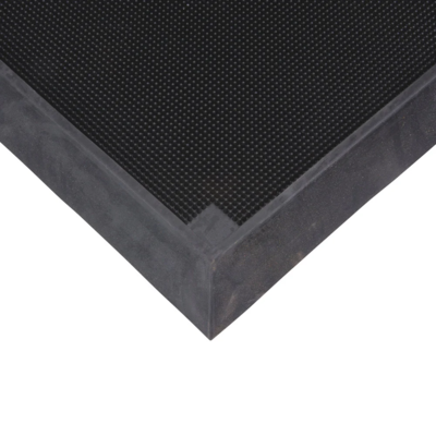 Sanitizing Footbath Mat - 2-2/3' x 3-1/4' - Black