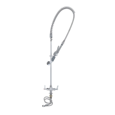 T&S Brass B-0113-BJ-SWV-T Easyinstall Pre-Rinse Unit Single Deck Mount