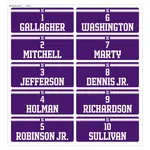 Equipment Room Issue Bin Sticker Sheets