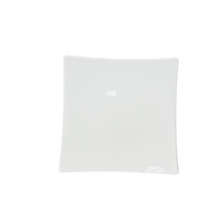 Thunder Group 24012WT 123/8" x 123/8" x 2" Flare Plate