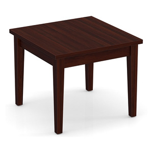 PL220 24X24 END TABLE- MAHOGANY