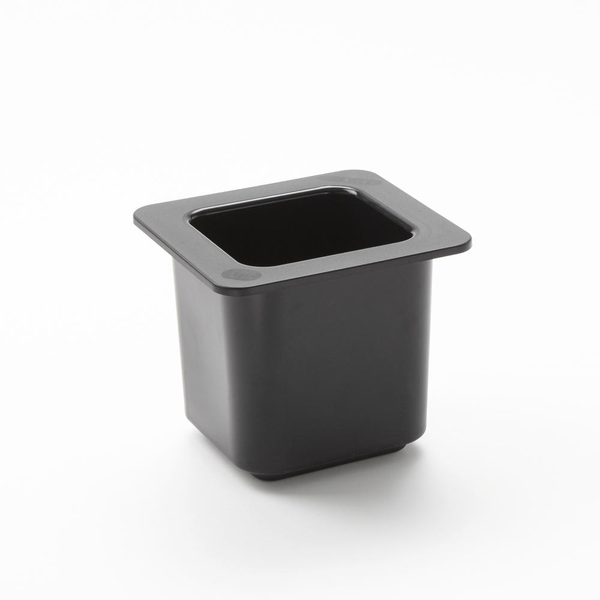 Black Rectangular Hammered Tubs