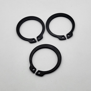 ROTOR CLIP SHR-125 ST PD -REF- 1 1/4" SHAFT 1.150" FREE HEAVY DUTY EXTERNAL RETAINING RING 1070 - 1090 STEEL BLACK PHOSPHATE & OIL