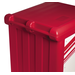Cambro CVC55158 Camcruiser Vending Cart 55-3/16" X 31-1/4" X 93-