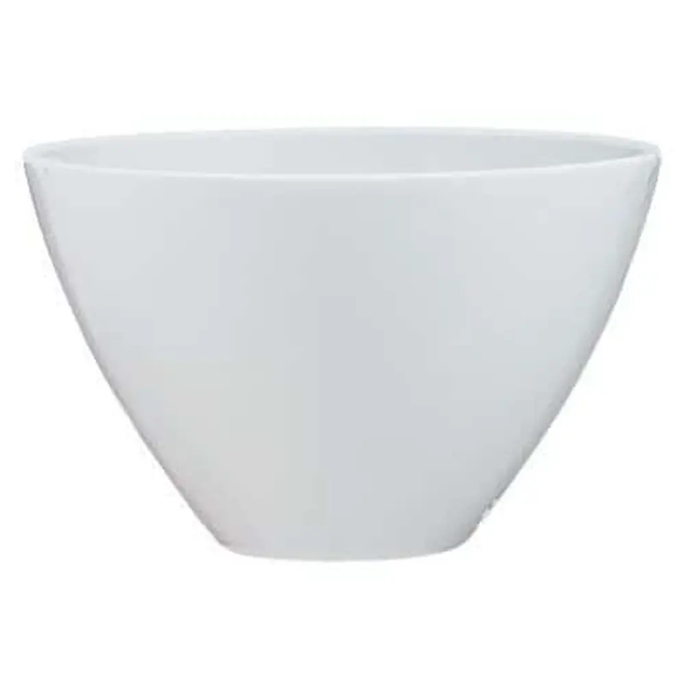 Wide-Form Crucible, Porcelain, 100mL, 76mm top OD, 46mm H