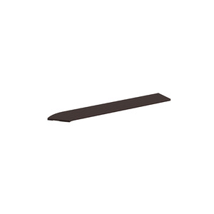 PBTC66R 66" CORNER TRANSACTION TOP, RIGHT - Espresso