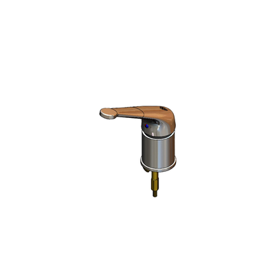 T&S Brass B-2742-LH Single Lever Side Mount Control Swivel Gooseneck
