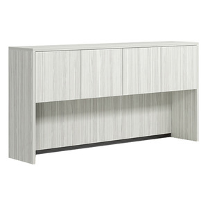 CLAHU1003- Hutch with 4 Laminate Doors- Silver Birch