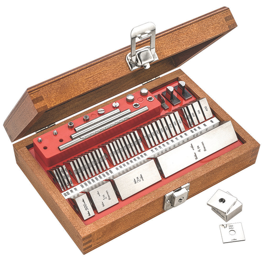 STARRETT SC 36. AAX 36 Pc. Square Croblox Chromium Carbide Gage Block Set