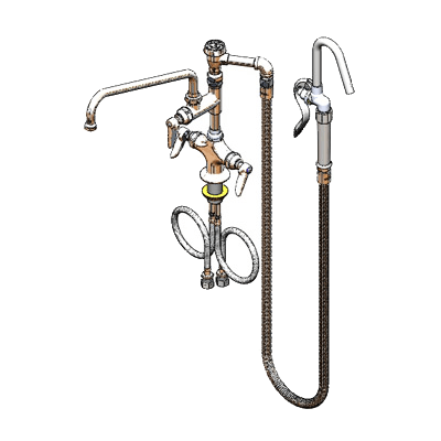 T&S Brass B-0602 Mixing Faucet Deck Mount