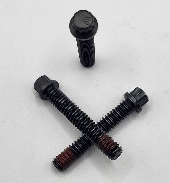 1/4" - 20 X 1 1/2" LOCTITE 204 PATCH 12 POINT FLANGE SCREW SAE J429 GR 8 PLAIN PER PRINT