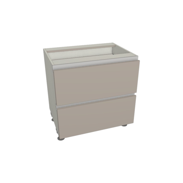 Capri Gola Base 2 Drawers 33" x 34.5" x 23.75"