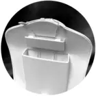 5" VERTICALNECKFORM W/MAG DOOR