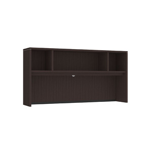 PL144OH 71" OPEN HUTCH - ESPRESSO