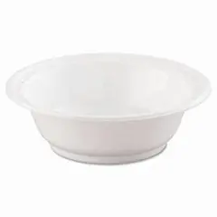 12BWWF DART 12 OZ WHITE PLASTIC BOWL, 1000/CS