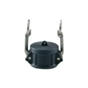 Type DC Dust Cap, 1/2-in Female Cam, Polypropylene