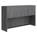 PL141OH 60" OPEN HUTCH - COASTAL GRAY