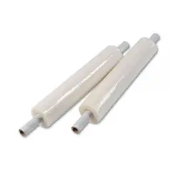 DNR 20" X 1000' 80 GAUGE CLEAR STRETCH FILM WITH 5 EXTENDED CORES, 4 RL/CS  CP2080