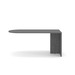PL131 30X66 BULLET DESK- NEWPORT GRAY