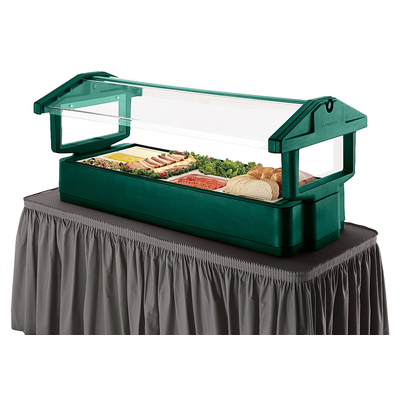 Cambro BBR720519 Tabletop Salad Bar with Sneeze Guard