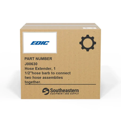 Edic - J00630 - Hose Extender, 1 1/2"hose barb to connect two hose assemblies together.
