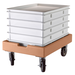 Cambro CD1826H157 Camdolly with Handle 31-1/2"L X 20-1/8"W X 38-