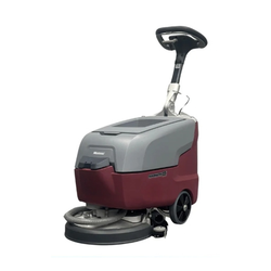 New Minuteman Scrubmaster B25, 41 Ah Li-Ion 17” disk brush unit with 24” squeegee, 6.6 gallons solu on/ recovery tank, on-board 