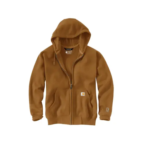 CARHARTT 100614 - Rain Defender® Heavyweight Full Zip Sweatshirt - Carhartt Brown