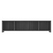 PL2044OH 71" WALL MOUNTED OPEN HUTCH- COASTAL GRAY