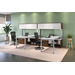 8014 HI BK EXE CHAIR-BLK BK NO SEAT FRAME ONLY