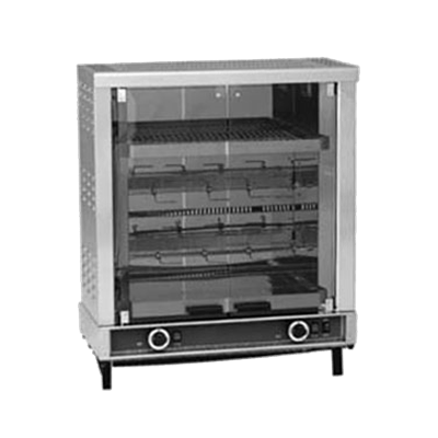 Equipex RBE-8/1 Sodir-Roller Grill Rotisserie Roaster/Warmer