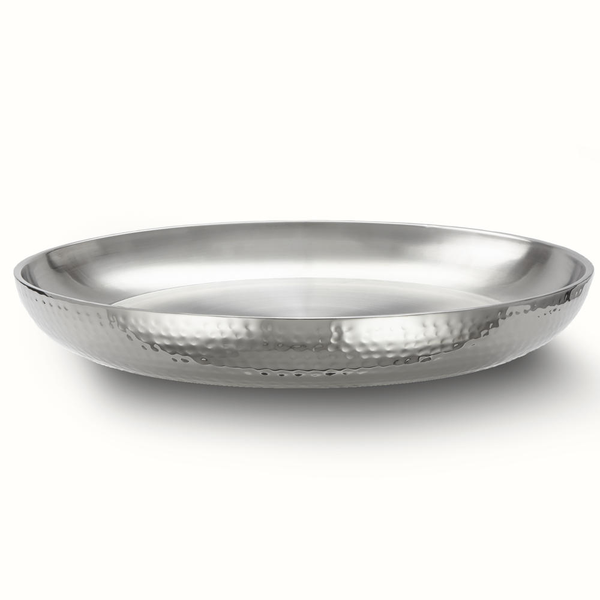 Hammered Double Wall Seafood Trays