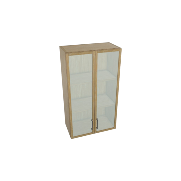 Empire Glass Door Wall Cabinet Kit - 24”x 42” X 13”