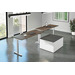 PLTEAB4872E3S2MWF24  DELUXE ELECTRIC HEIGHT ADJUSTABLE TABLE BASE- SILVER