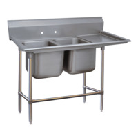 Advance Tabco 94-2-36-18R Regaline Sink 2-Compartment