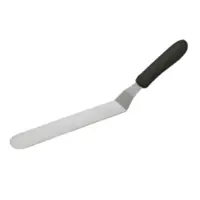 Winco TKPO-9 Offset Spatula 8-1/2" X 1-1/2" Stainless Steel Blade
