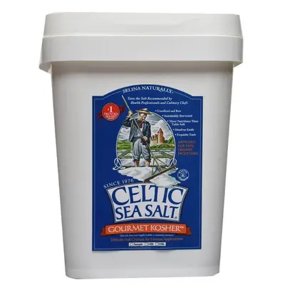 Gourmet Kosher Celtic Sea Salt 14 lbs Tub (1 unit)