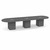  16' Classic Racetrack Conference Table with Cube Base - Coastal Gray