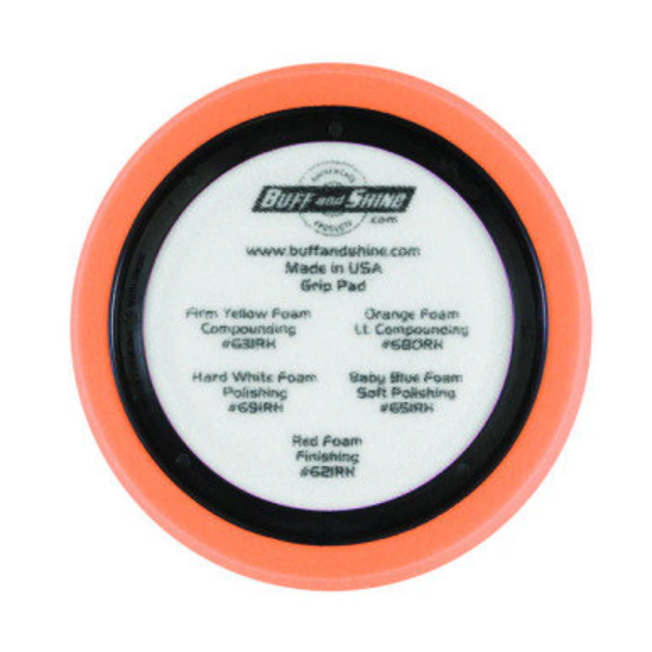 7.5"Hex DA Pad, Orange Cutting