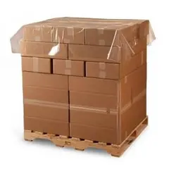 54 X 60" 2 MIL CLEAR POLY SHEETING, PERFORATED 240 SHEETS/ROLL