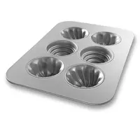 Chicago Metallic 25600 11-1/8" X 15-3/4" Overall Mini Cake Pan