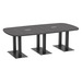 PALAR7636N - 8ft. Arena Conference Table with Black Palmer Base
