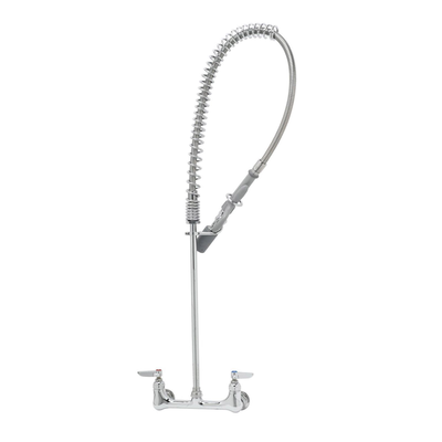 T&S Brass B-0133-J EasyInstall Pre-Rinse Unit 8" Wall Mount