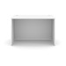 PL121 30"D x 48"W DESK SHELL- White