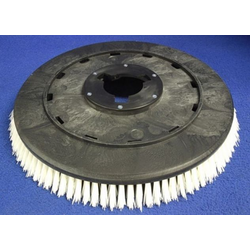 Brush, 18" Nylon Carpet W/Plat