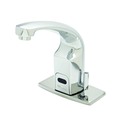 T&S Brass EC-3132-4DP Chekpoint Above Deck Electronic Faucet 4" Center to Center