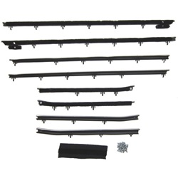 1966-1967 RANCHERO WINDOW BELTLINE WEATHERSTRIP 4 PIECES 1966-1967 RANCHERO WINDOW BELTLINE WEATHERSTRIP 4 PIECES