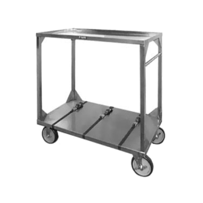 Food Warming Equip ITT-72-104 Institutional Tray Transport Cart Capacity Straps to Secure Trays